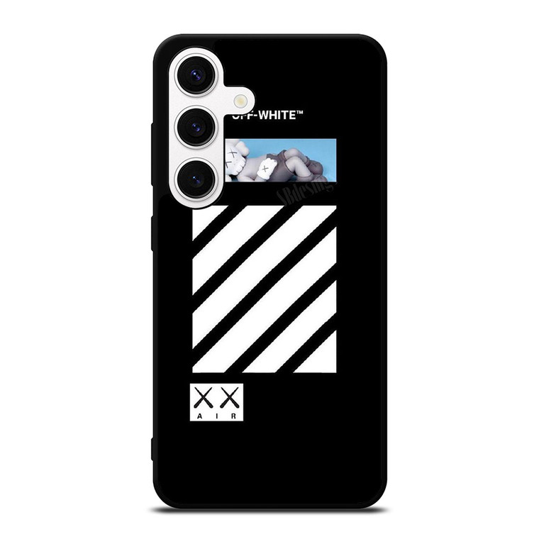 OFF WHITE KAWS AIR Samsung Galaxy S24 Case Cover