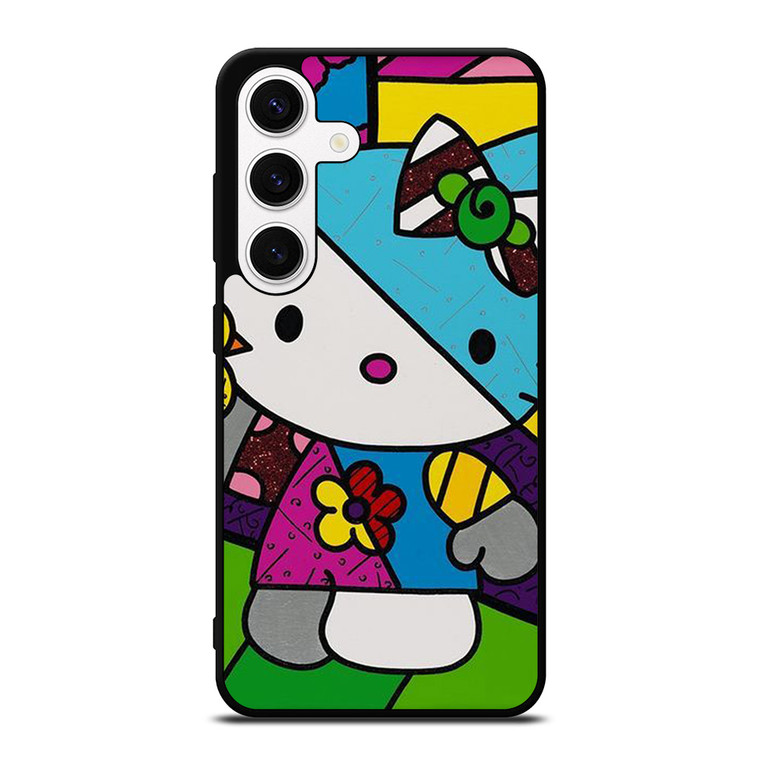ROMERO BRITTO HELLO KITTY ART Samsung Galaxy S24 Case Cover