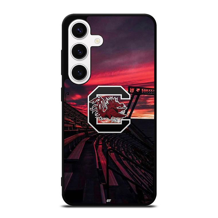 SOUTH CAROLINA GAMECOCKS FOOTBALL UNIVERSITY LOGO Samsung Galaxy S24 Case Cover
