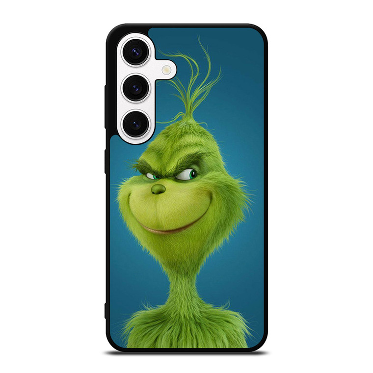 THE GRINCH DR SEUSS EVIL SMILING Samsung Galaxy S24 Case Cover