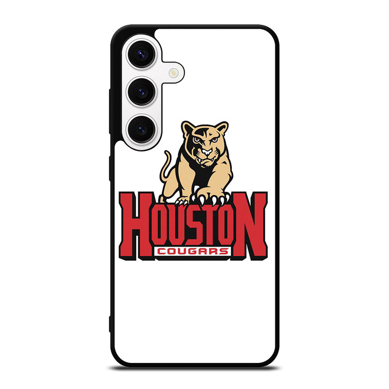 UNIVERSITY HOUSTON COUGARS BASKETBALL TEAM ICON Samsung Galaxy S24 Case Cover