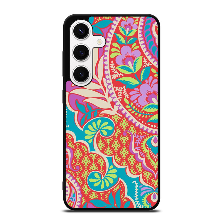 VERA BRADLEY FASHION FLORAL PATTERN Samsung Galaxy S24 Case Cover