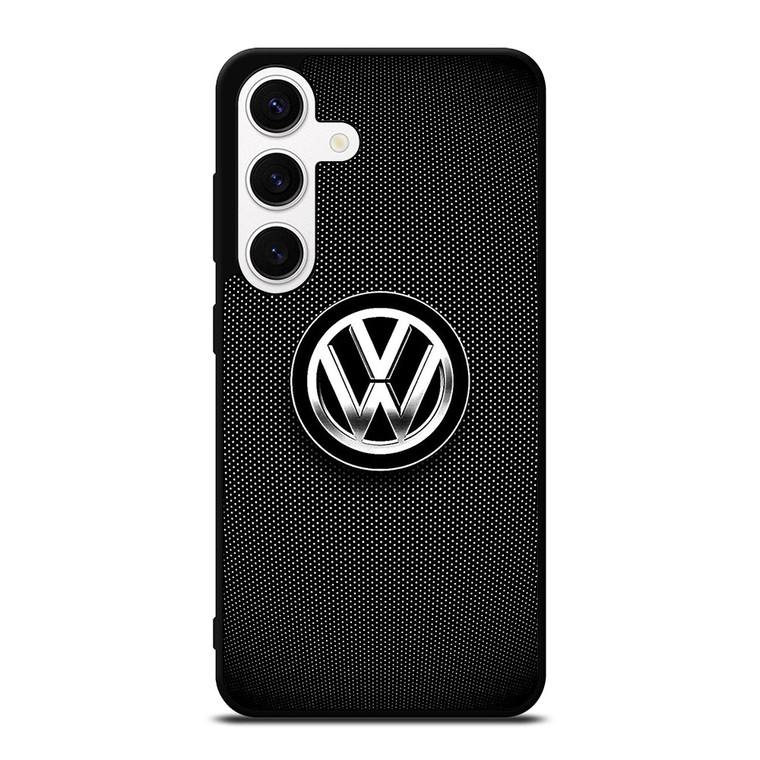 VOLKSWAGEN VW BLACK LOGO ICON Samsung Galaxy S24 Case Cover