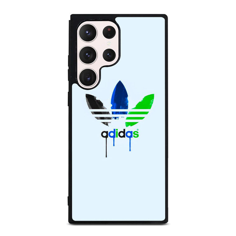 ADIDAS LOGO GREEN BLUE ICON Samsung Galaxy S23 Ultra Case Cover