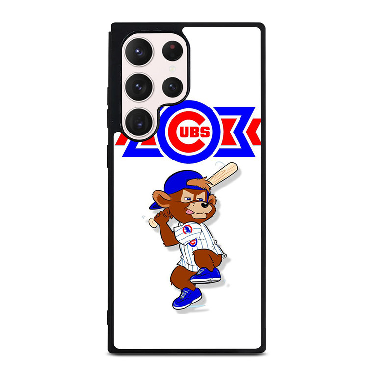 CHICAGO CUBS LOGO BASEBALL TEAM MASCOT Samsung Galaxy S23 Ultra Case Cover