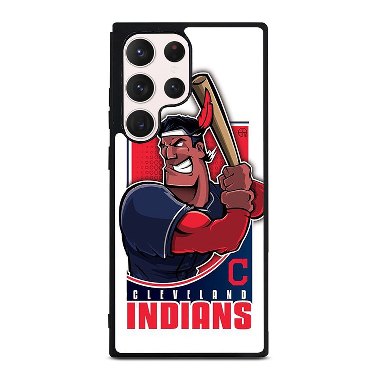 CLEVELAND INDIANS LOGO BASEBALL ICON Samsung Galaxy S23 Ultra Case Cover