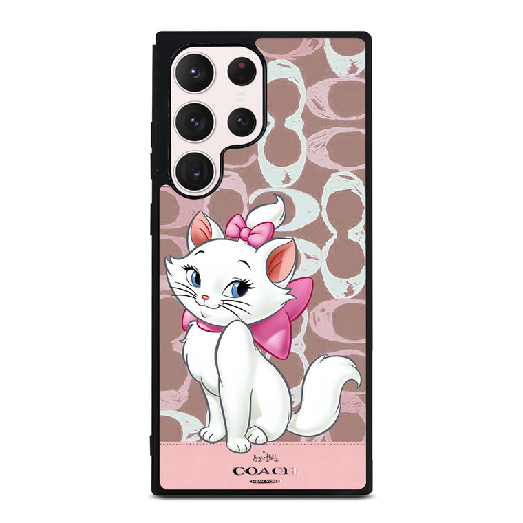 COACH NEW YORK LOGO MARIE ARISTOCAT DISNEY Samsung Galaxy S23 Ultra Case Cover