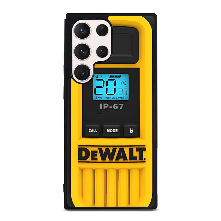 DEWALT TOOL LOGO HEAVY DUTY WALKIE TALKIE Samsung Galaxy S23 Ultra Case Cover