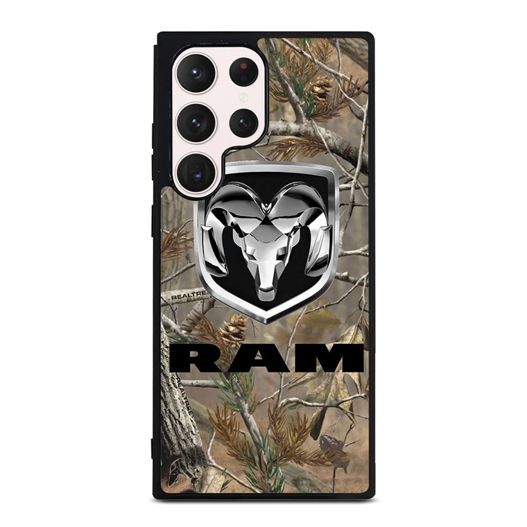 DODGE RAM TRUCK LOGO CAMO Samsung Galaxy S23 Ultra Case Cover