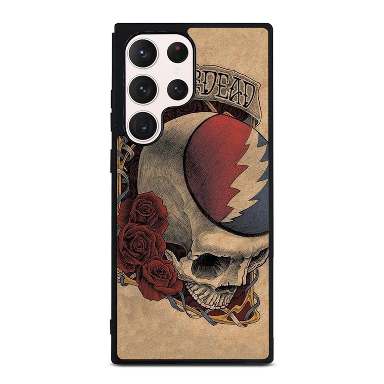 GRATEFUL DEAD SKULL LOGO ART Samsung Galaxy S23 Ultra Case Cover