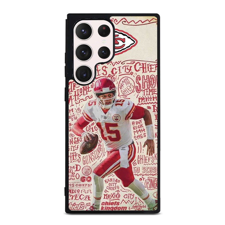 KANSAS CITY CHIEFS 15 PATRICK MAHOMES Samsung Galaxy S23 Ultra Case Cover