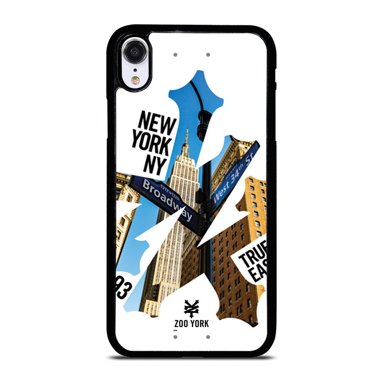 ZOO YORK NEW YORK CITY NYC SKATEBOARD iPhone XR Case Cover