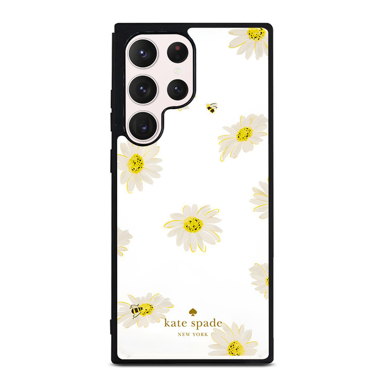 KATE SPADE NEW YORK LOGO SUN FLOWERS ICON Samsung Galaxy S23 Ultra Case Cover