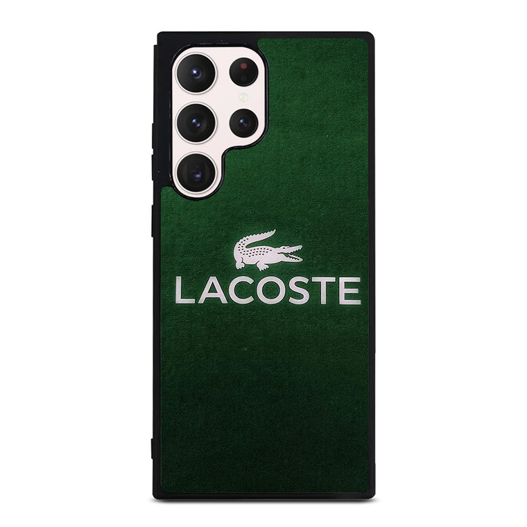 LACOSTE FASHION LOGO GREEN ICON Samsung Galaxy S23 Ultra Case Cover