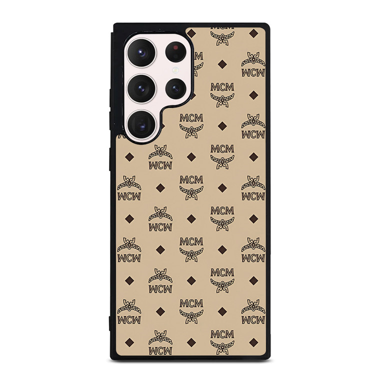 MCM MICHAEL CROMER MUNICH LOGO ICONS Samsung Galaxy S23 Ultra Case Cover