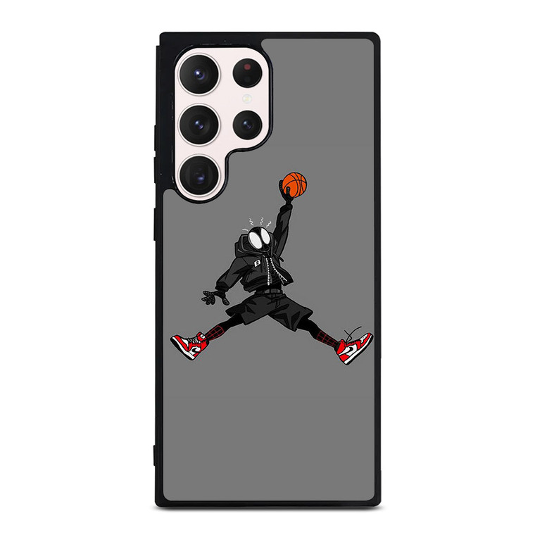 MILES MORALES SPIDERMAN SPIDER VERSE AIR JORDAN NIKE Samsung Galaxy S23 Ultra Case Cover