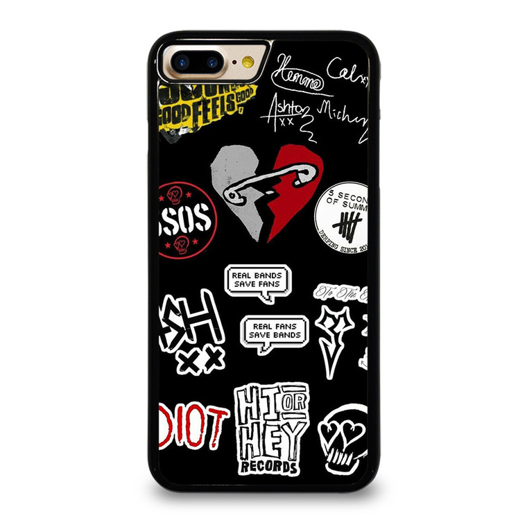 5 SECONDS OF SUMMER BAND COLLAGE iPhone 7 / 8 Plus Case Cover