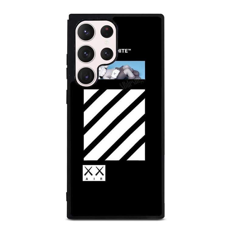 OFF WHITE KAWS AIR Samsung Galaxy S23 Ultra Case Cover