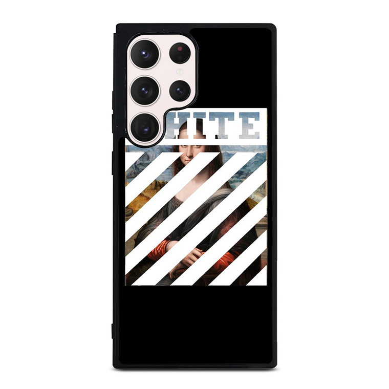 OFF WHITE LOGO MONALISA ICON Samsung Galaxy S23 Ultra Case Cover