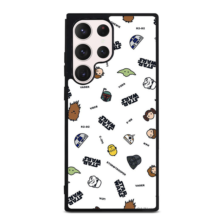 STAR WARS CUTE CARTOON COLLAGE Samsung Galaxy S23 Ultra Case Cover