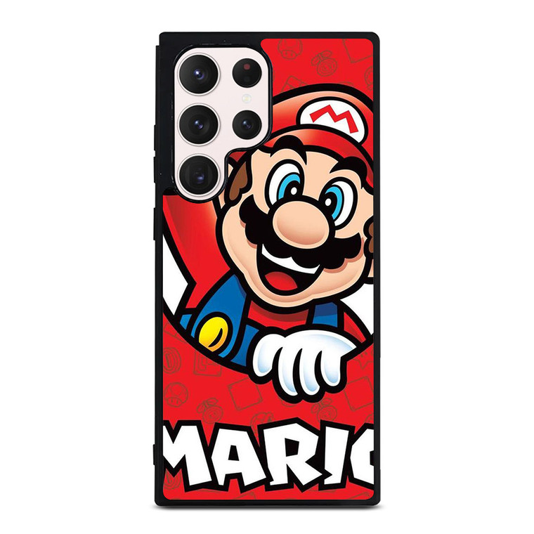 SUPER MARIO BROSS NINTENDO GAME ICON Samsung Galaxy S23 Ultra Case Cover