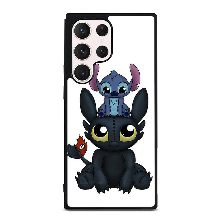 TOOTHLESS STITCH CUTE CARTOON Samsung Galaxy S23 Ultra Case Cover