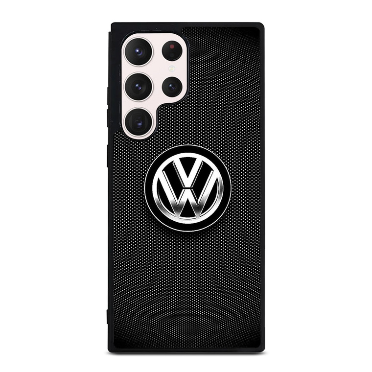 VOLKSWAGEN VW BLACK LOGO ICON Samsung Galaxy S23 Ultra Case Cover