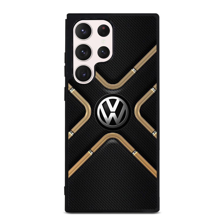 VOLKSWAGEN VW LOGO CARBON ICON Samsung Galaxy S23 Ultra Case Cover