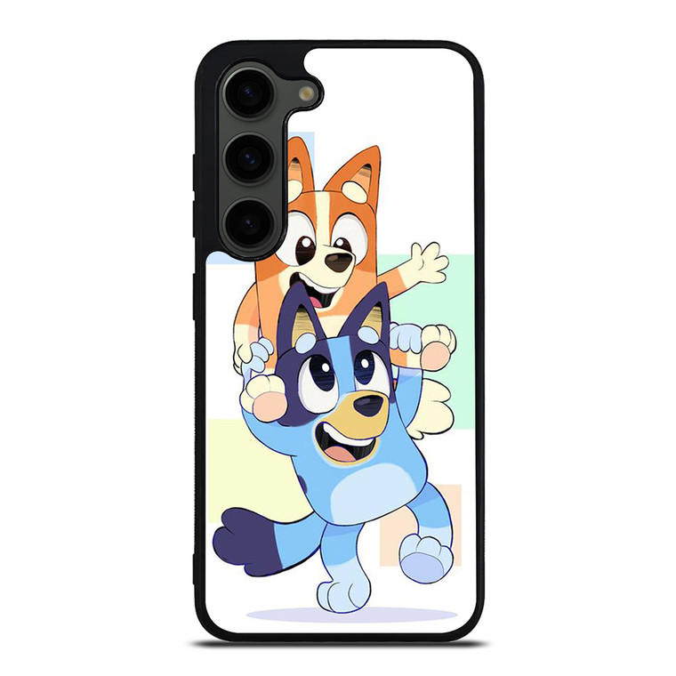 BLUEY X BINGO CARTOON SERIES Samsung Galaxy S23 Plus Case Cover