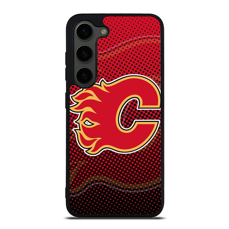 CALGARY FLAMES LOGO HOCKEY TEAM ICON Samsung Galaxy S23 Plus Case Cover