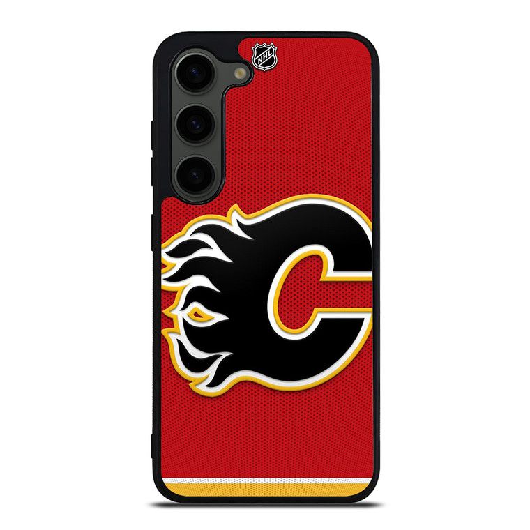 CALGARY FLAMES NHL HOCKEY TEAM LOGO Samsung Galaxy S23 Plus Case Cover
