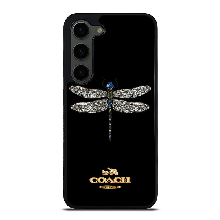 COACH NEW YORK LOGO DRAGONFLY Samsung Galaxy S23 Plus Case Cover
