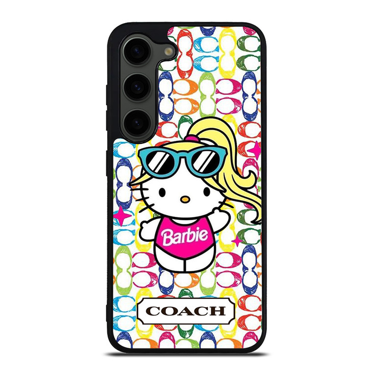 COACH NEW YORK LOGO HELLO KITTIE BARBIE Samsung Galaxy S23 Plus Case Cover