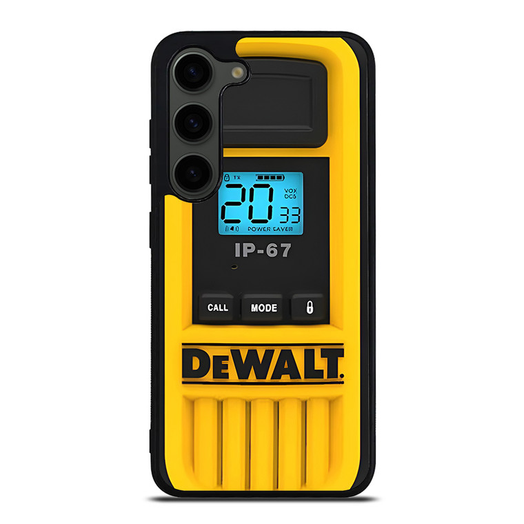 DEWALT TOOL LOGO HEAVY DUTY WALKIE TALKIE Samsung Galaxy S23 Plus Case Cover