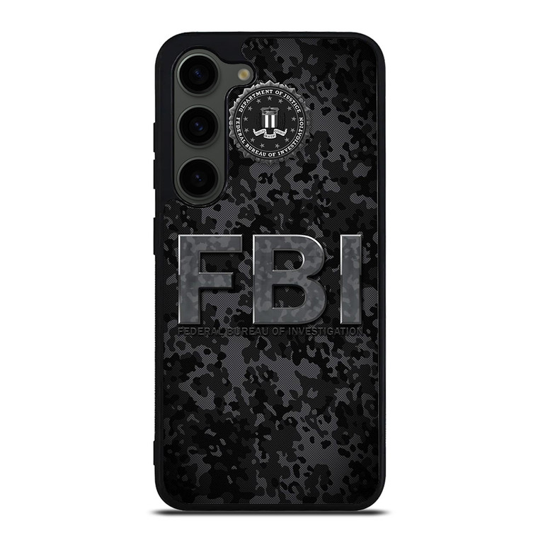 FBI LOGO CAMO Samsung Galaxy S23 Plus Case Cover