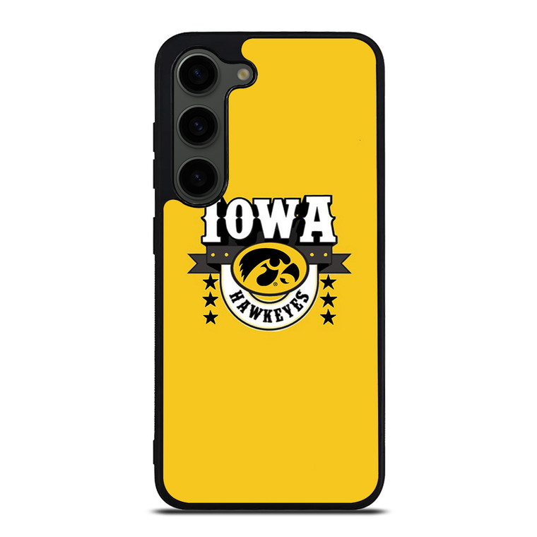 IOWA HAWKEYES LOGO UNIVERSITY BASKETBALL TEAM Samsung Galaxy S23 Plus Case Cover