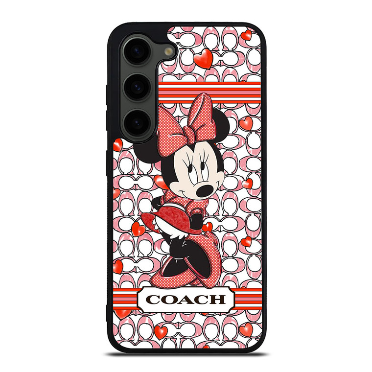 MINNIE MOUSE DISNEY COACH NEW YORK LOGO Samsung Galaxy S23 Plus Case Cover MINNIE MOUSE DISNEY COACH NEW YORK LOGO Samsung Galaxy S23 Plus Case Cover