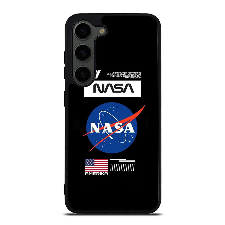 NASA AMERIKA LOGO Samsung Galaxy S23 Plus Case Cover