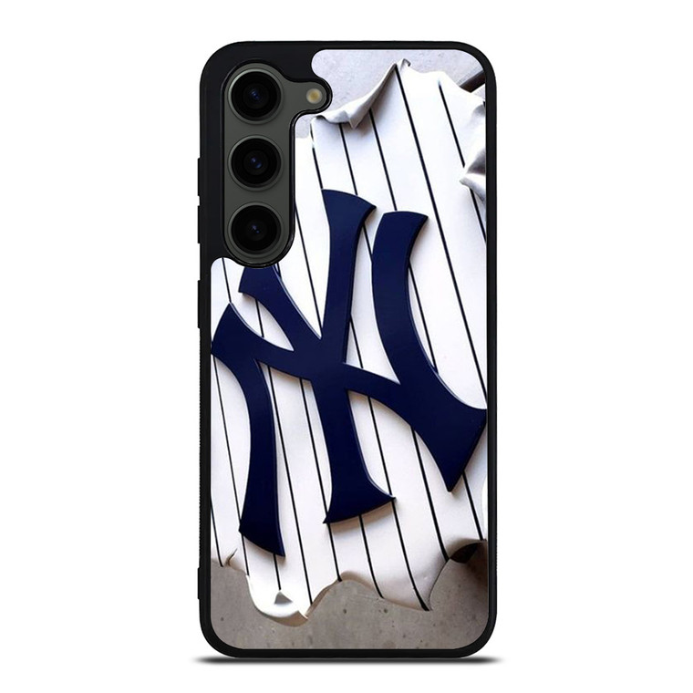 NEW YORK YANKEES BASEBALL ICON TEAM LOGO Samsung Galaxy S23 Plus Case Cover