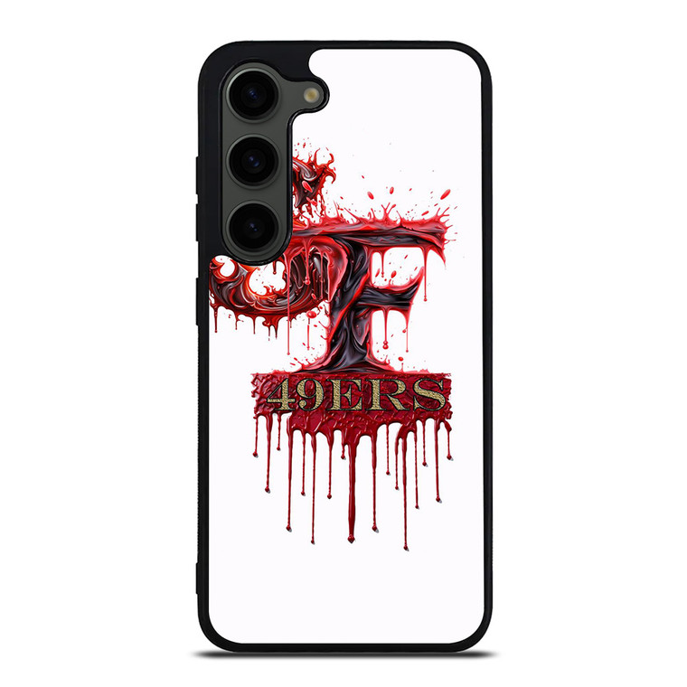 SAN FRANCISCO 49ERS FOOTBALL BLOODY LOGO Samsung Galaxy S23 Plus Case Cover SAN FRANCISCO 49ERS FOOTBALL BLOODY LOGO Samsung Galaxy S23 Plus Case Cover