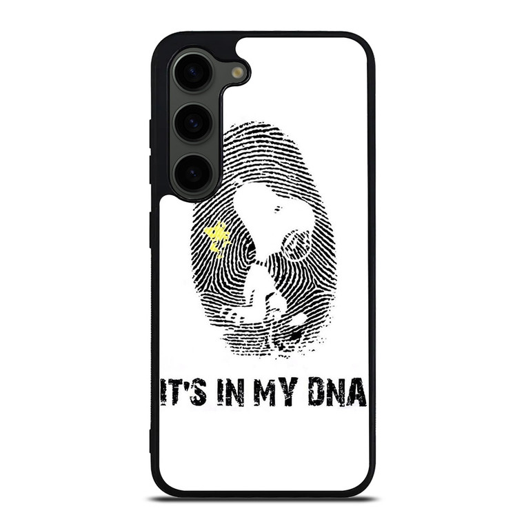SNOOPY THE PEANUTS FINGER PRINT MY DNA Samsung Galaxy S23 Plus Case Cover SNOOPY THE PEANUTS FINGER PRINT MY DNA Samsung Galaxy S23 Plus Case Cover