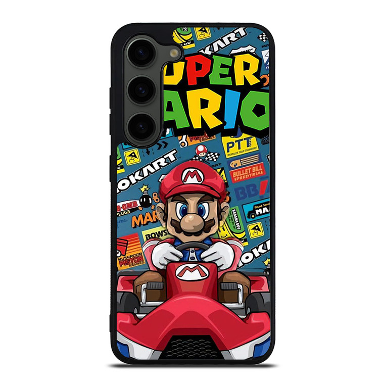 SUPER MARIO BROSS NINTENDO GAME MARIO CART Samsung Galaxy S23 Plus Case Cover