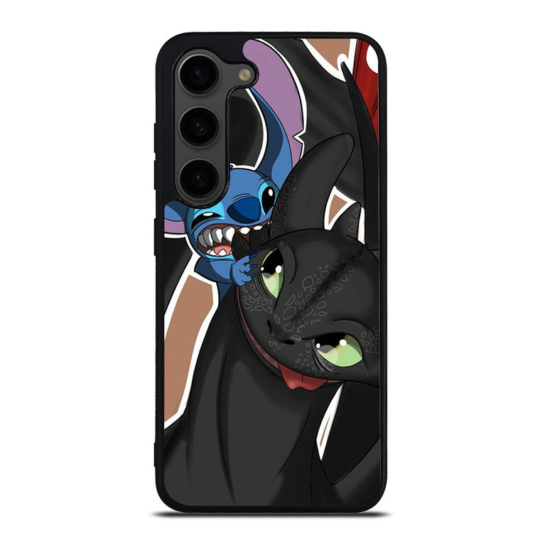 TOOTHLESS AND STITCH PLAY Samsung Galaxy S23 Plus Case Cover