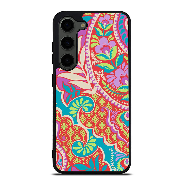 VERA BRADLEY FASHION FLORAL PATTERN Samsung Galaxy S23 Plus Case Cover