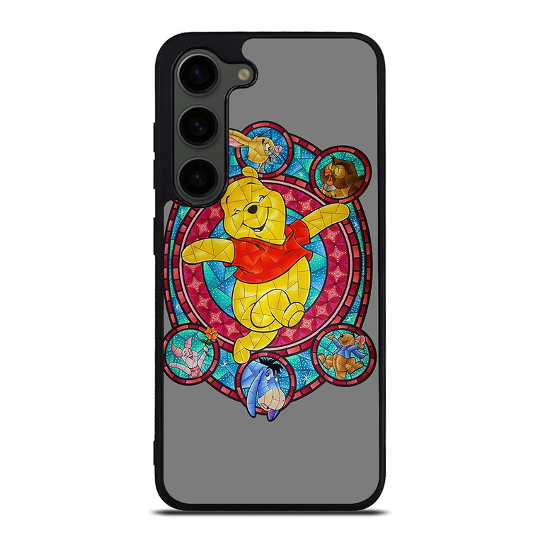 WINNIE THE POOH AND FRIENDS DISNEY MOZAIC ART Samsung Galaxy S23 Plus Case Cover