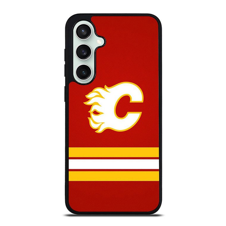 CALGARY FLAMES LOGO NHL HOCKEY TEAM ICON Samsung Galaxy S23 FE Case Cover