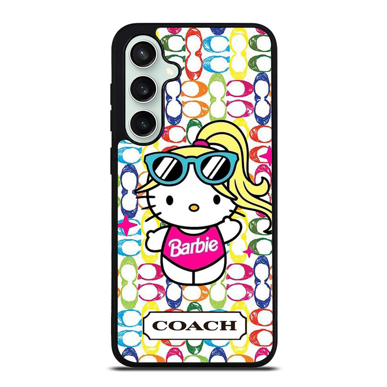 COACH NEW YORK LOGO HELLO KITTIE BARBIE Samsung Galaxy S23 FE Case Cover