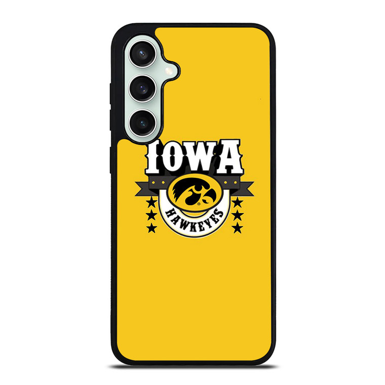 IOWA HAWKEYES LOGO UNIVERSITY BASKETBALL TEAM Samsung Galaxy S23 FE Case Cover