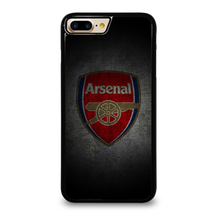 ARSENAL FC GUNNERS GRUNGE LOGO iPhone 7 / 8 Plus Case Cover ARSENAL FC GUNNERS GRUNGE LOGO iPhone 7 / 8 Plus Case Cover
