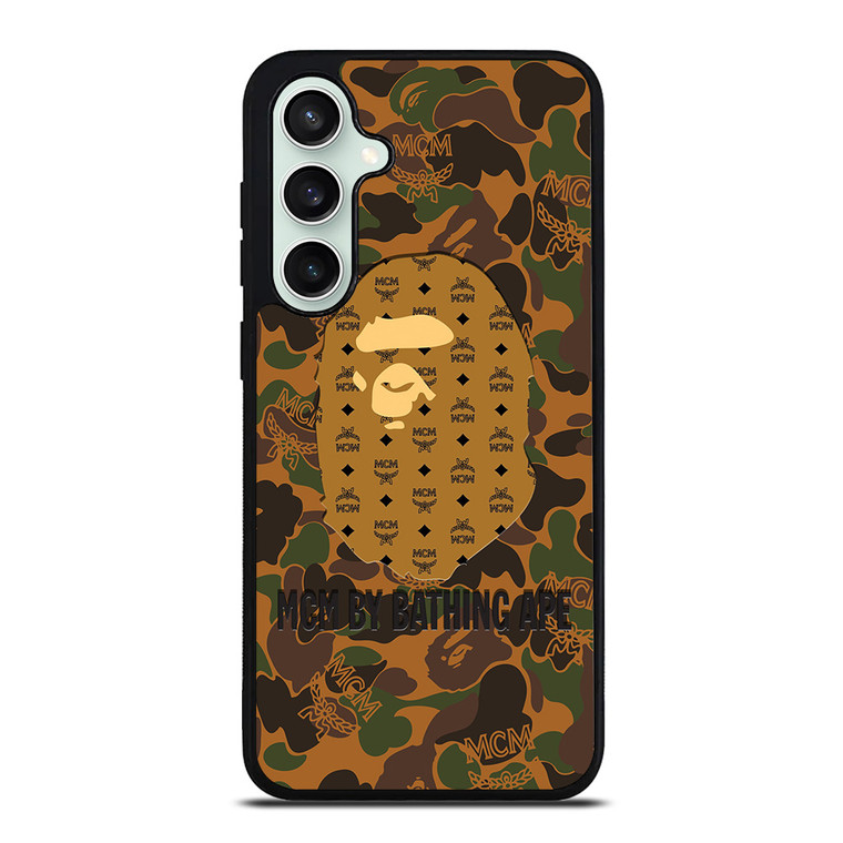 MCM MICHAEL CROMER MUNICH BATHING APE CAMO Samsung Galaxy S23 FE Case Cover